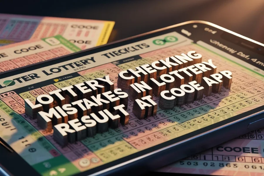 lottery checking mistakes